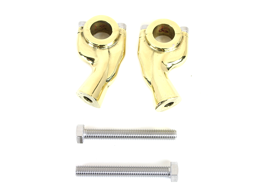 1" Smooth Pullback Riser Set Brass Sand