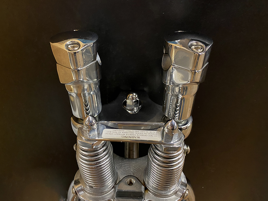 FXSTS Riser Kit Chrome