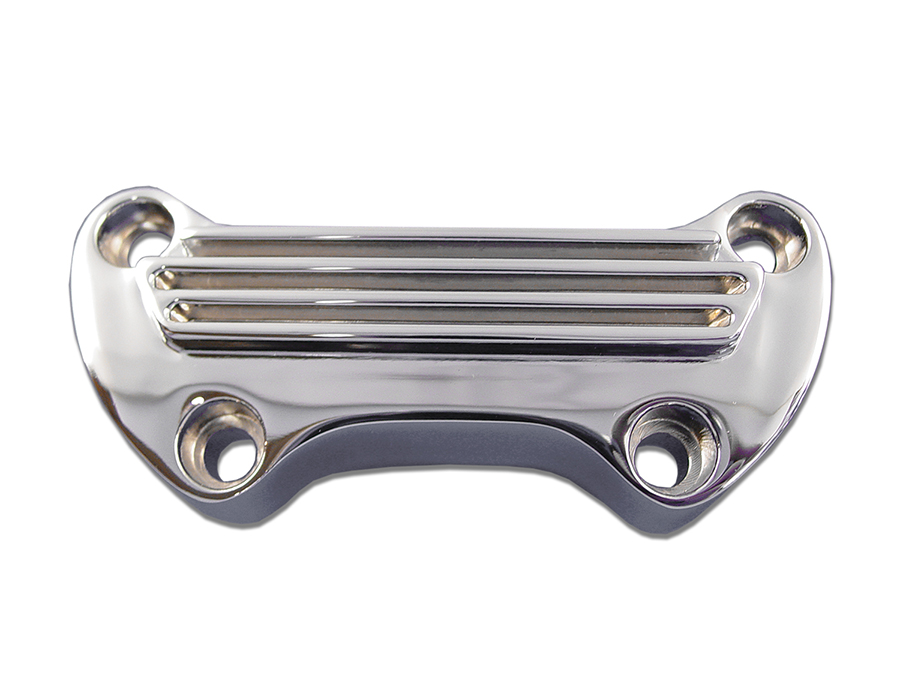 Smooth Riser Top Clamp Chrome V-Twin 25-2107 
