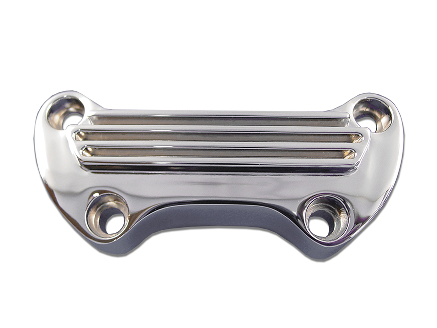 Finned Riser Top Clamp Chrome