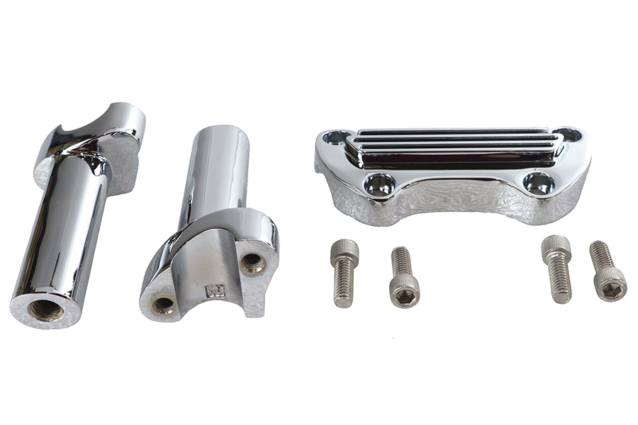 4-1/4" Straight Riser Kit Chrome