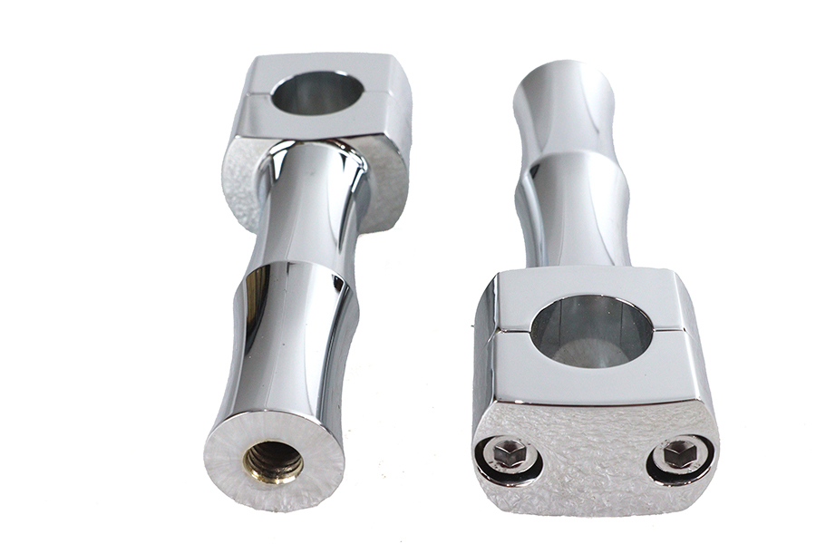 5" Post Riser Kit Chrome