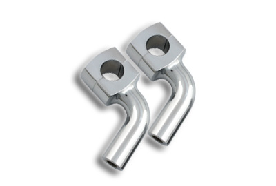 3" Pullback Riser Set Chrome