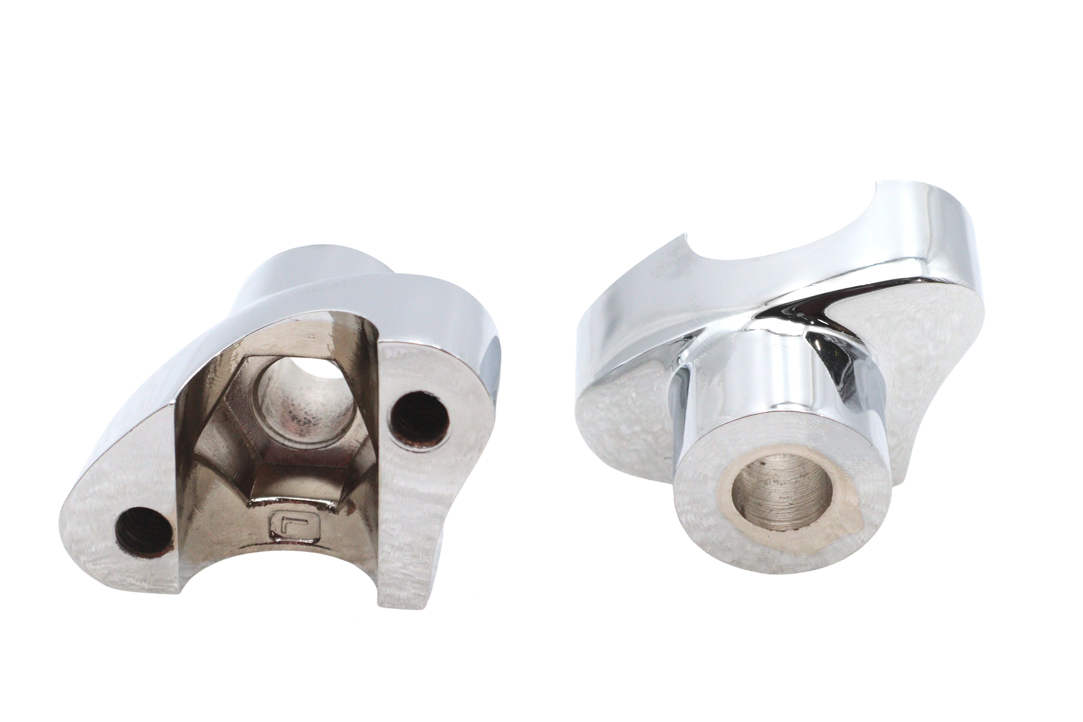 1.7" Buffalo Riser Set Chrome