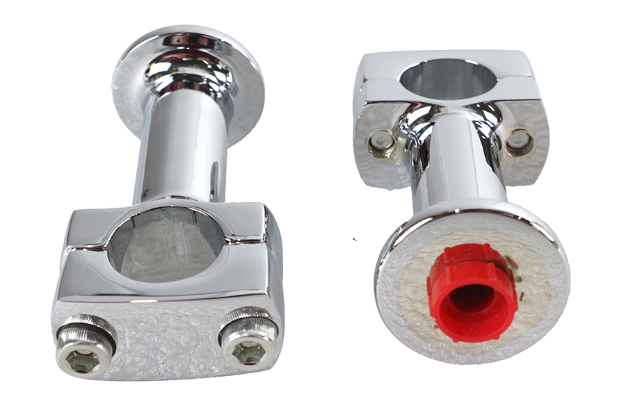 3" Post Riser Set Chrome