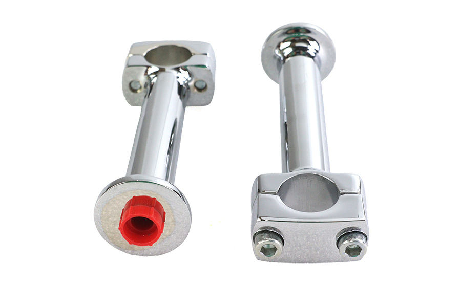 5" Post Riser Set Chrome
