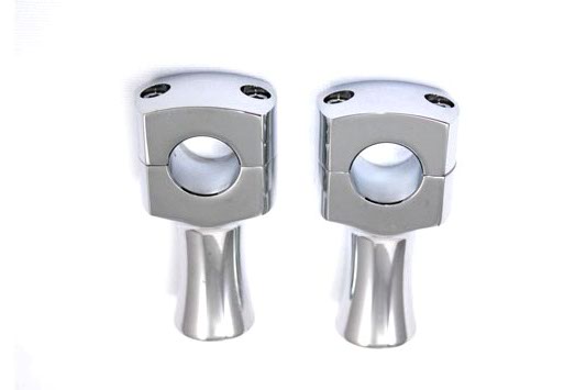 Chrome 3" Domed Riser