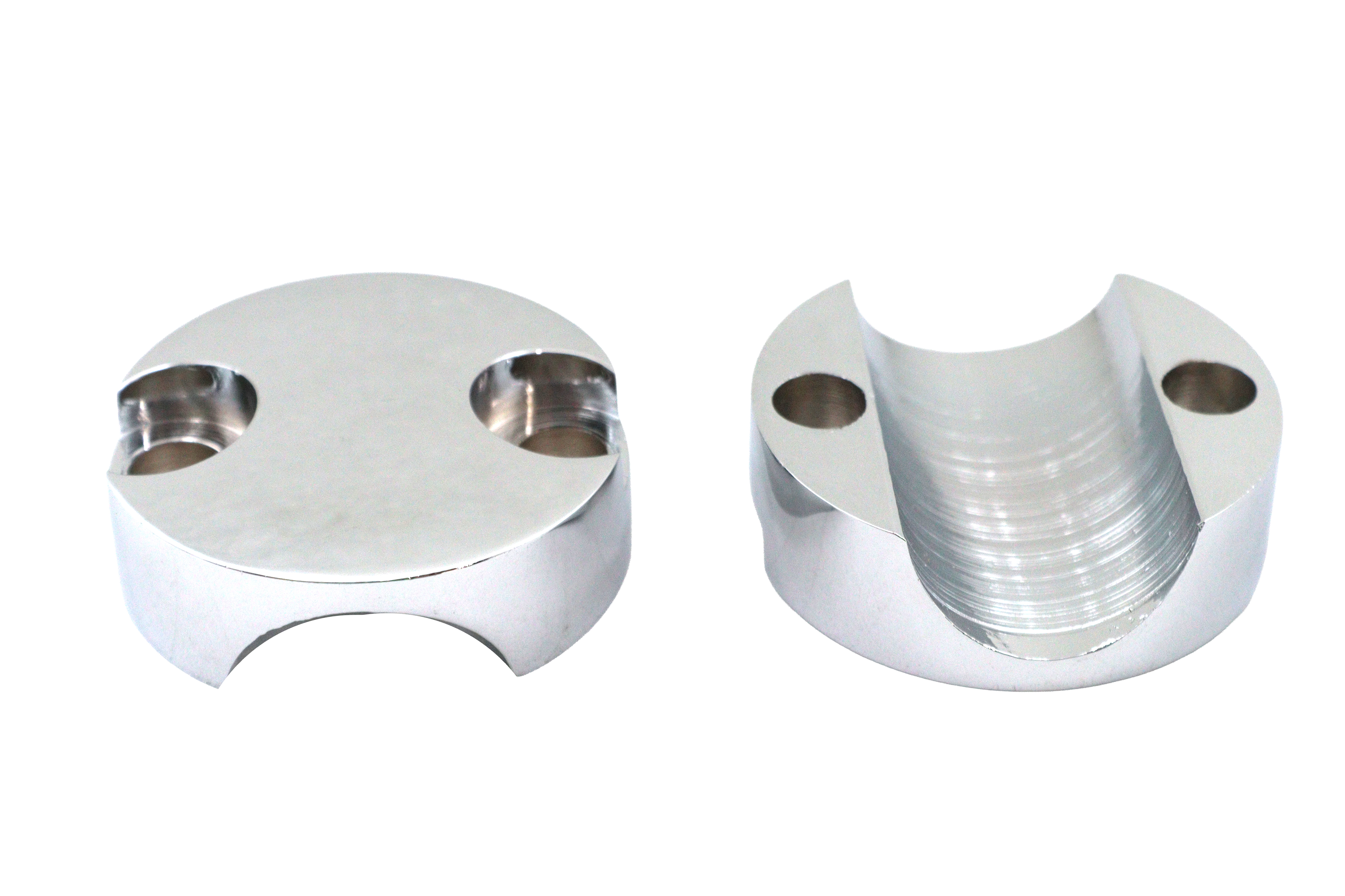 Chrome Riser Cap Set
