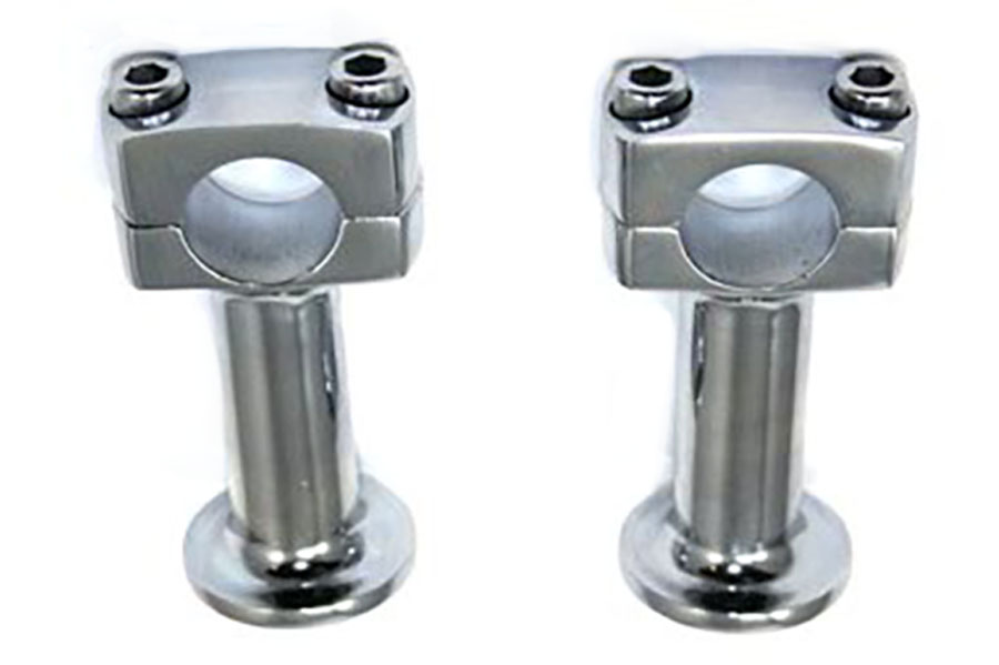 3" Post Riser Set Chrome