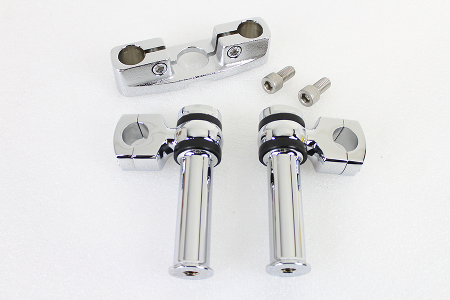 Spring Fork Tree with 4-1/4" Riser Kit Chrome