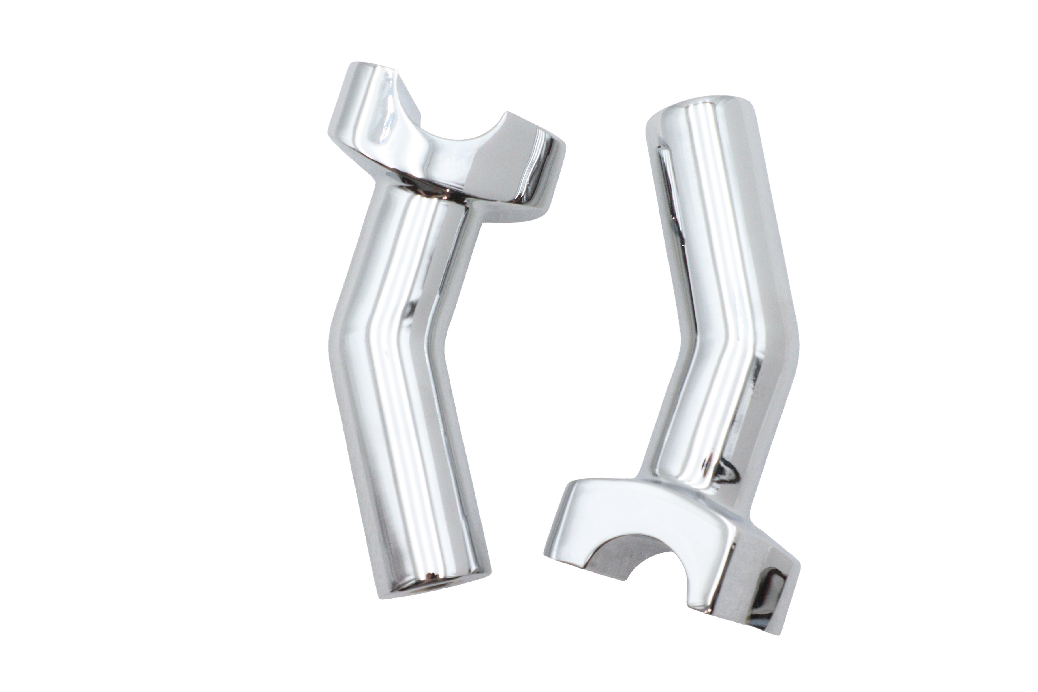 4-1/2" Pullback Riser Set Chrome