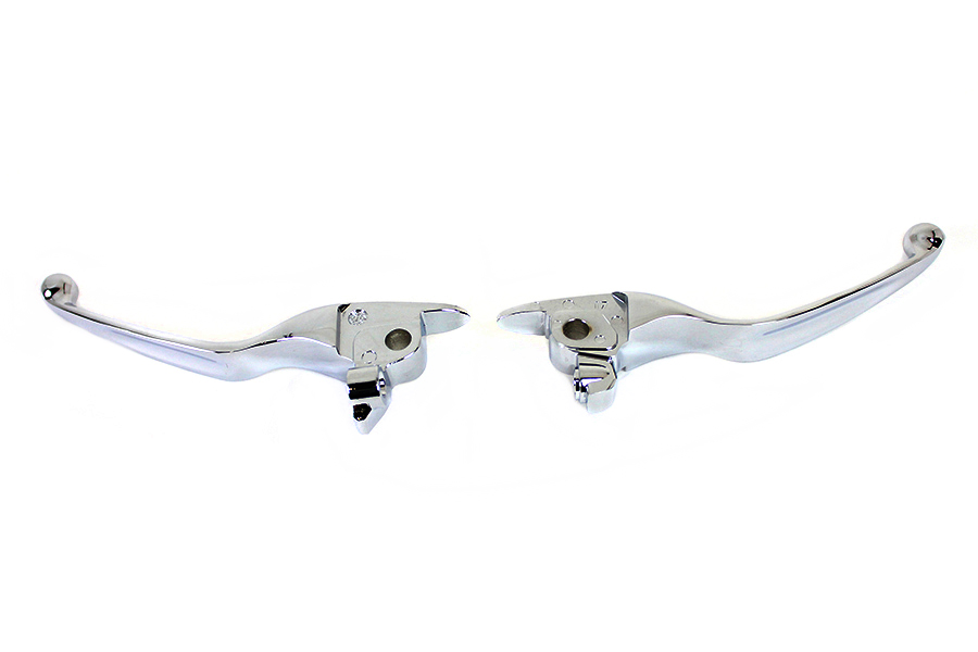M8 Chrome Wide Hand Lever Set