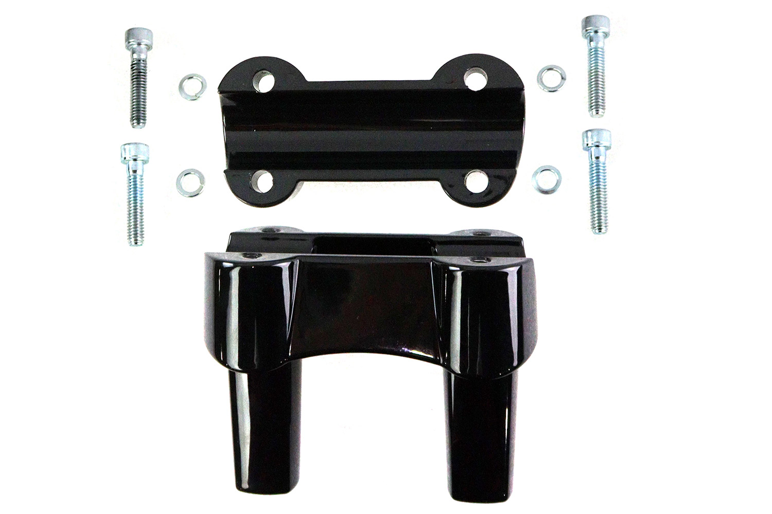 4.1" Fat Riser Kit Black