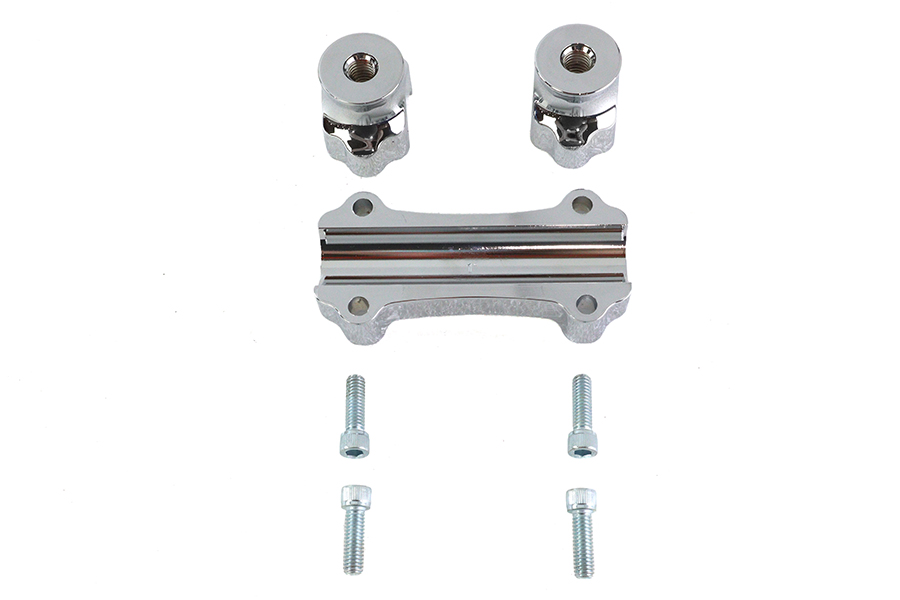 Fat 1" Riser Set Chrome