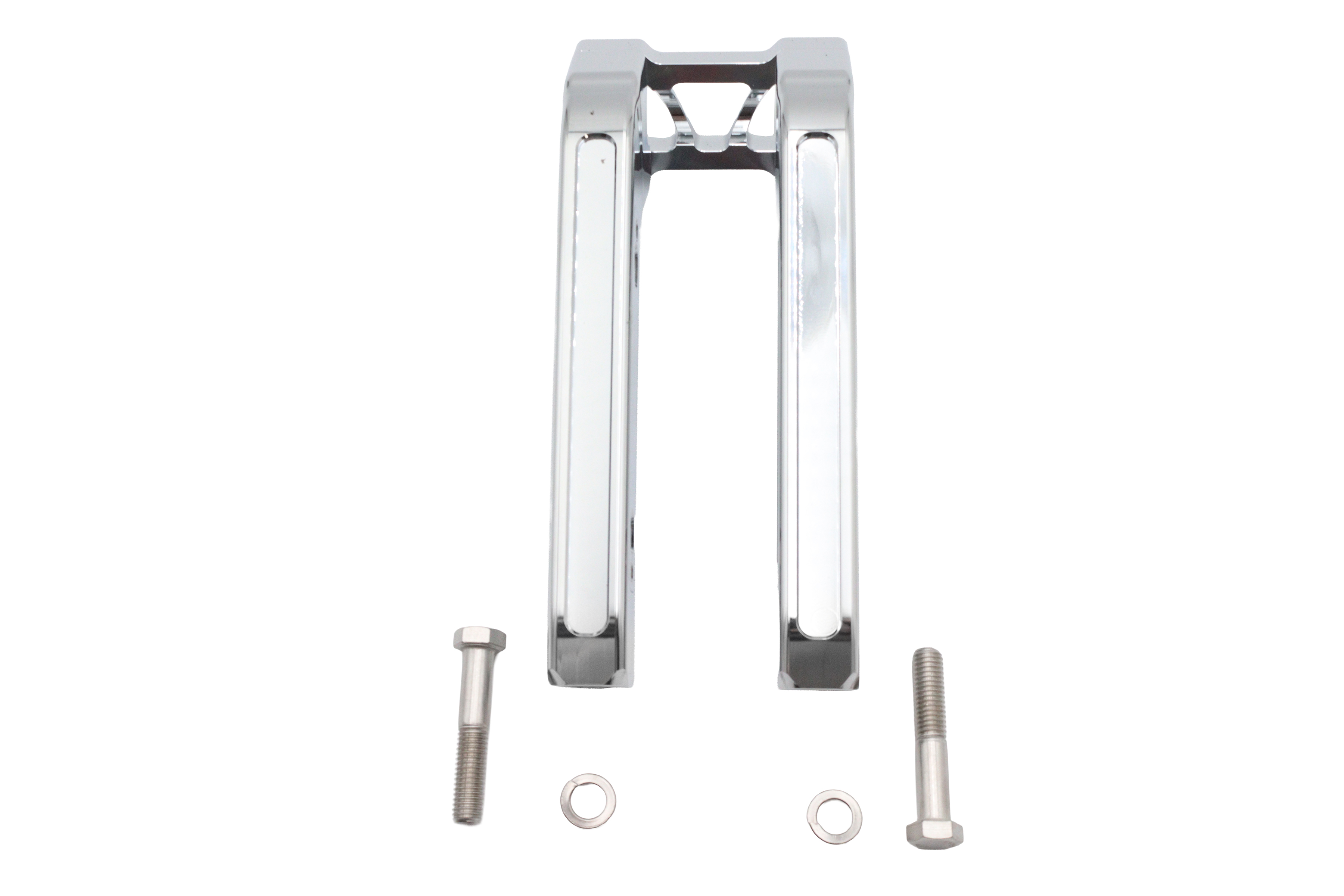 Wyatt Gatling 10" Pirate Style Riser Set Chrome