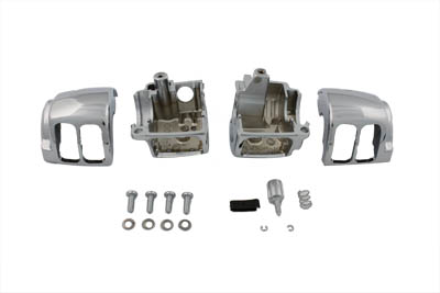 Handlebar Switch Housing Set Smooth Chrome