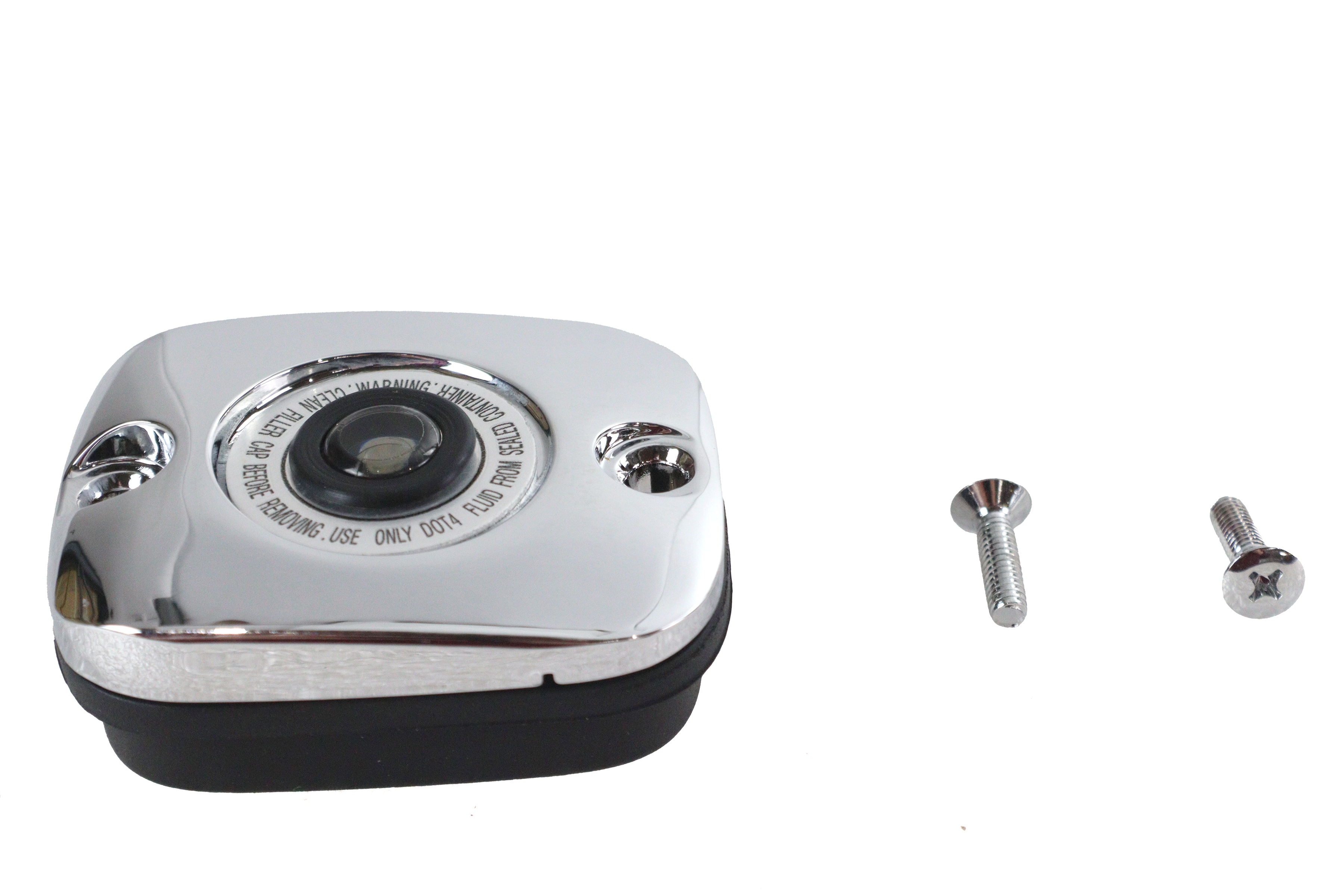Chrome Plated Handlebar Master Cylinder Cover