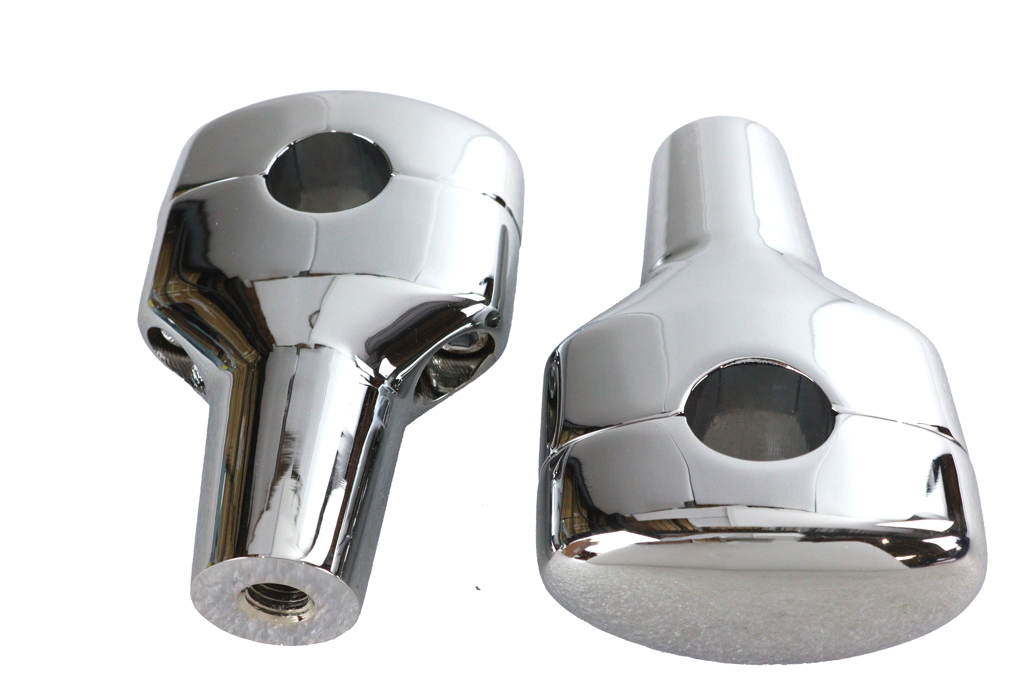 3-1/2" Short Riser Set Chrome