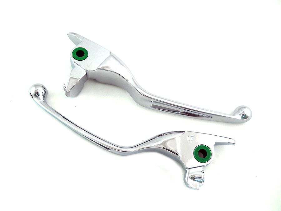 M8 Slotted Hand Control Lever Kit Chrome