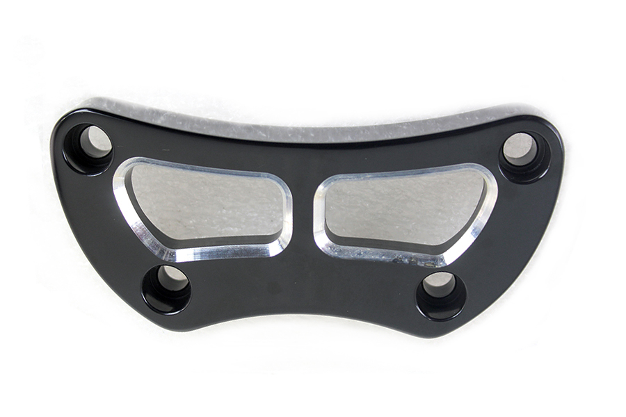 Cutout Design Riser Top Clamp Black