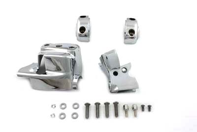 Handlebar Control Cover Set Chrome