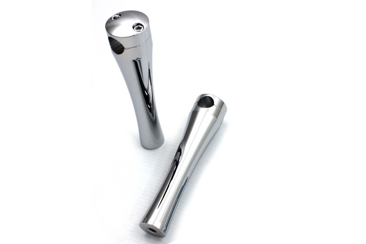 *UPDATE 8" Solid Billet Chrome Riser Set