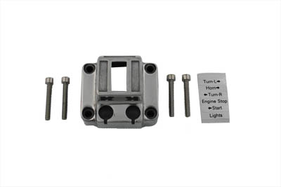 Handlebar Switch Housing Polished