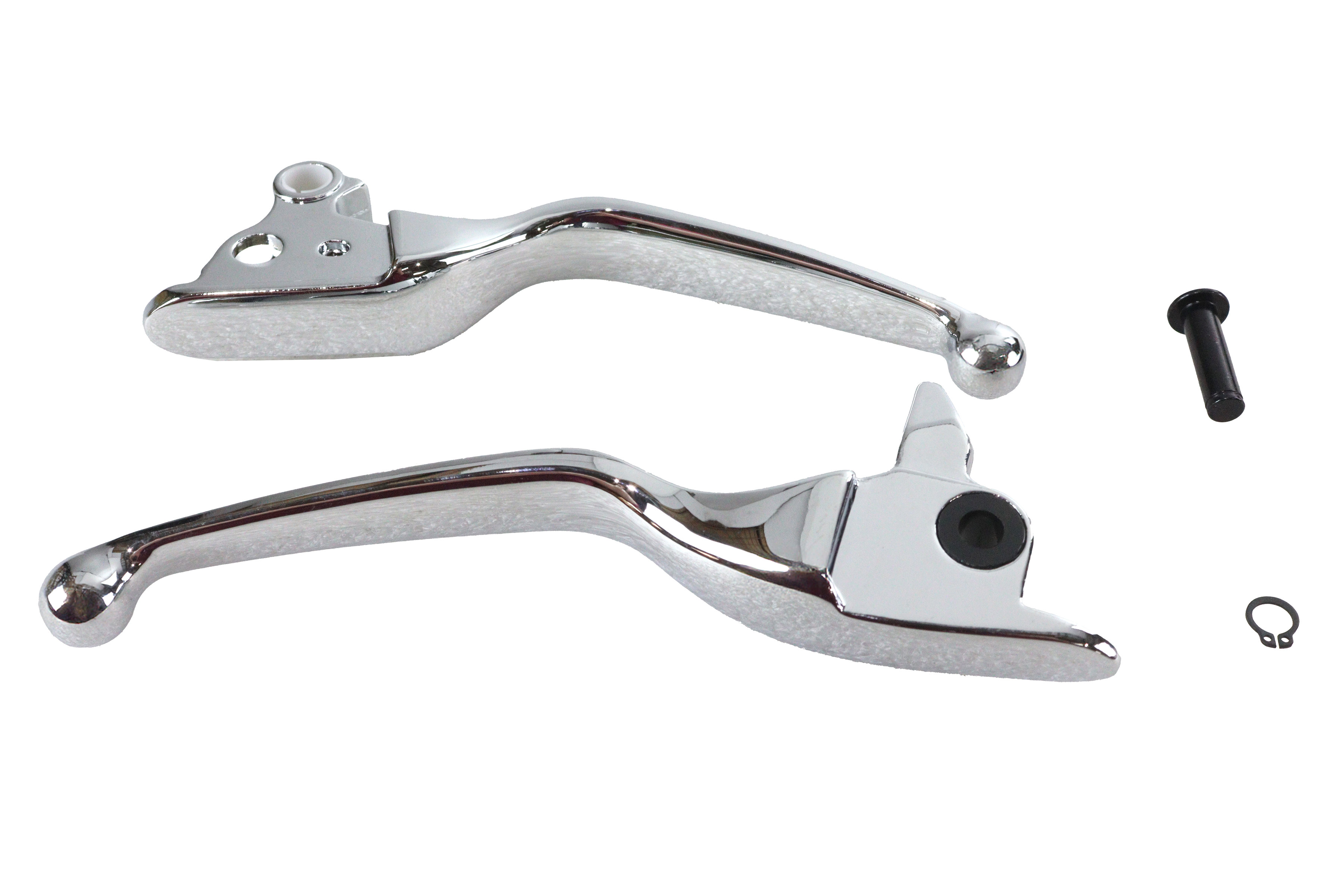 Chrome Smooth Contour Hand Lever Set