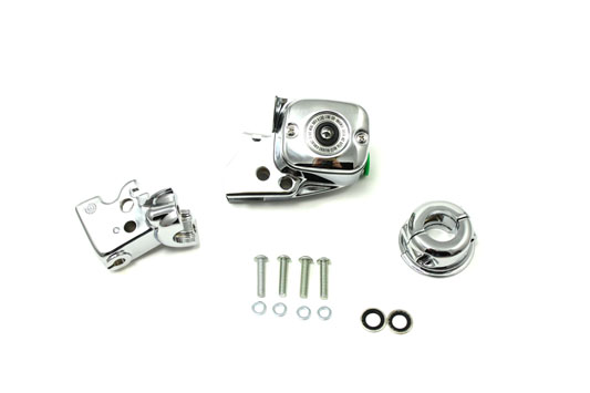 Chrome Handlebar Control Cover Kit