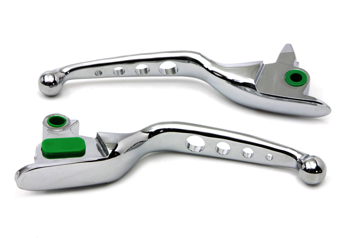 Chrome Drilled Hand Lever Set