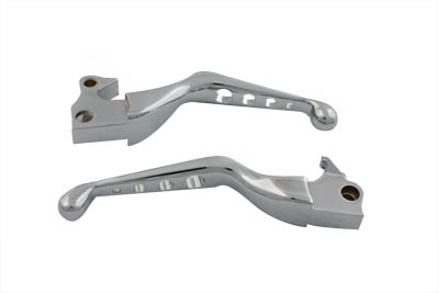 Chrome Drilled Hand Lever Set