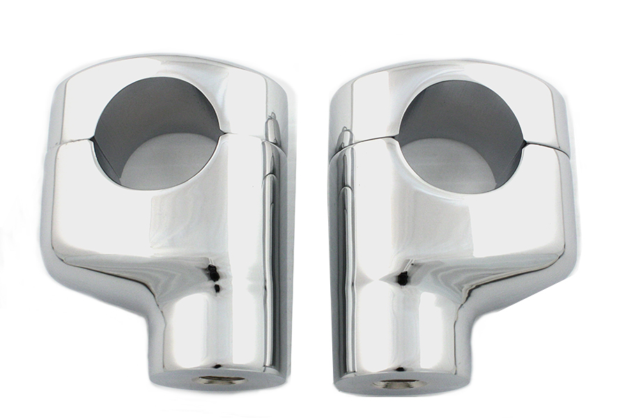 2-1/4" Riser Set Chrome