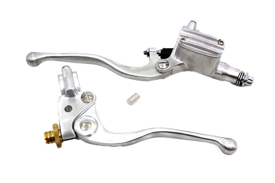 Polished Vintage Hand Lever Control Kit