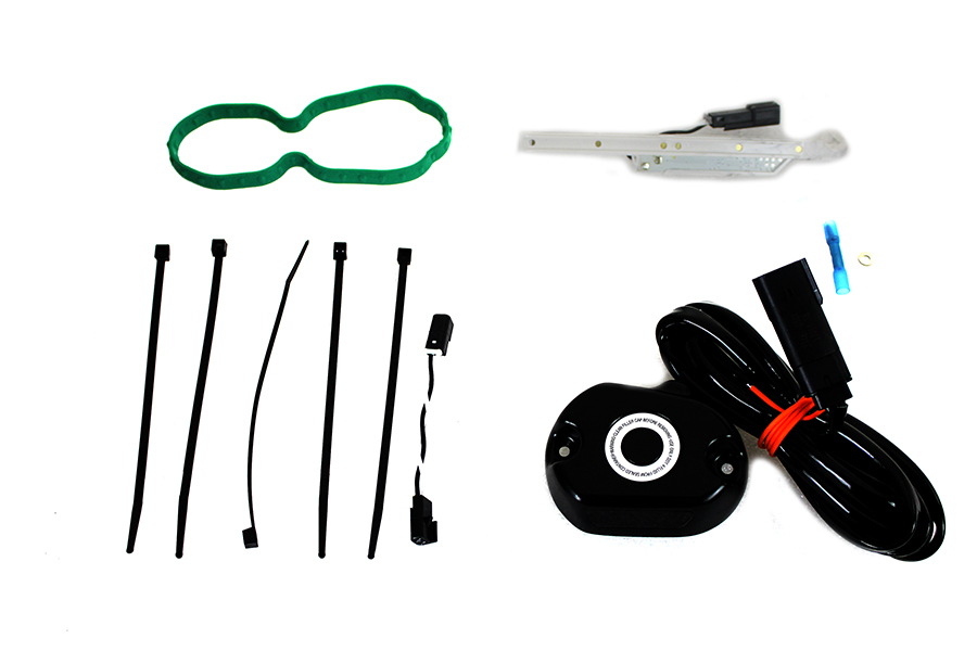 OE Sportster Fuel Gauge Kit Black