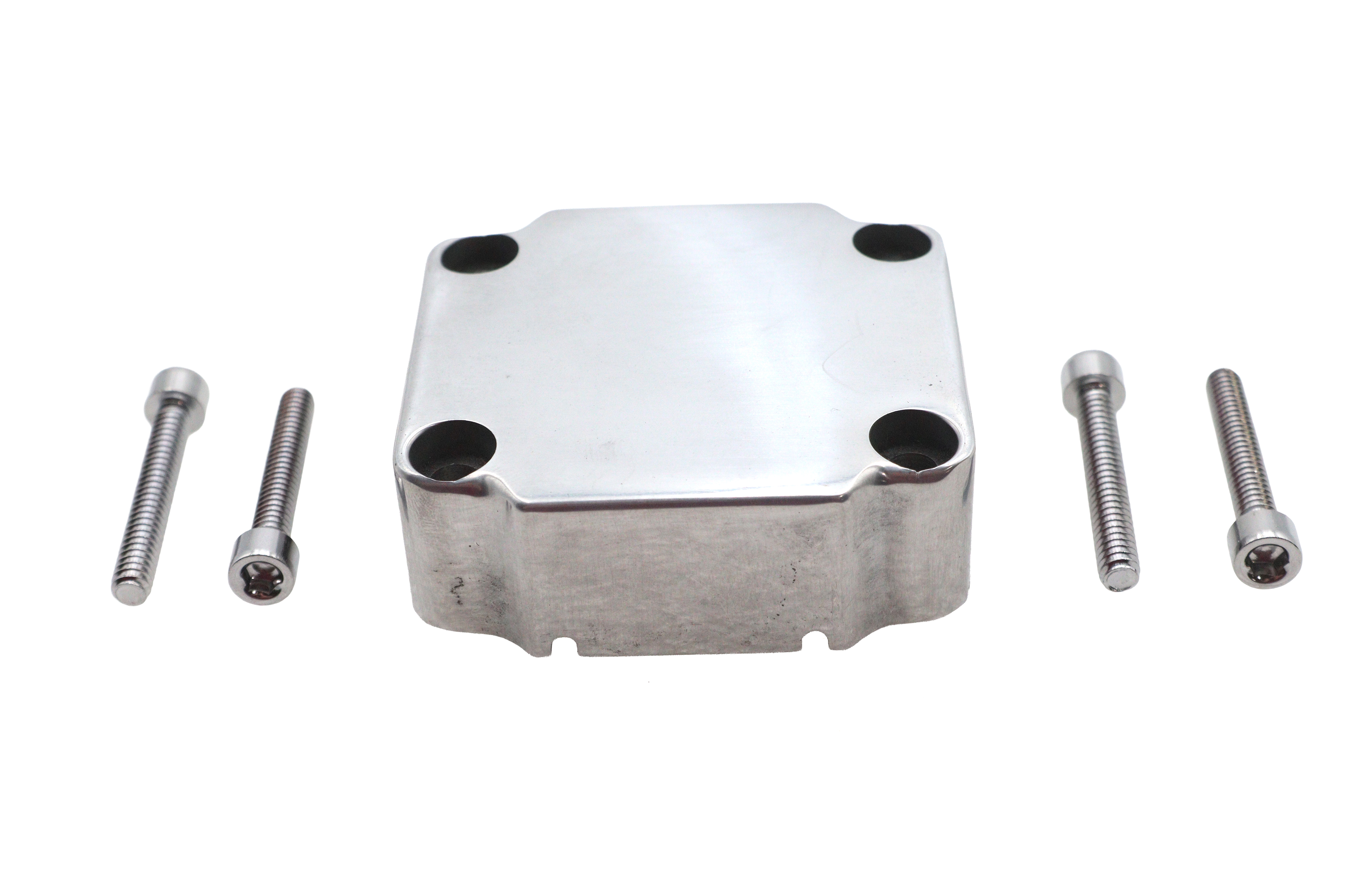 Handlebar Control Switch Cover Smooth Polished