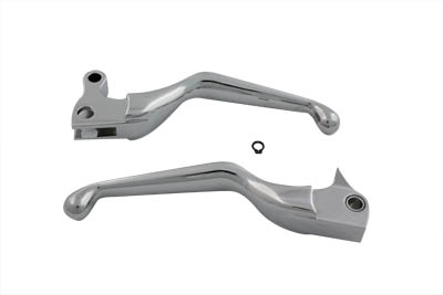 Chrome Smooth Hand Lever Set