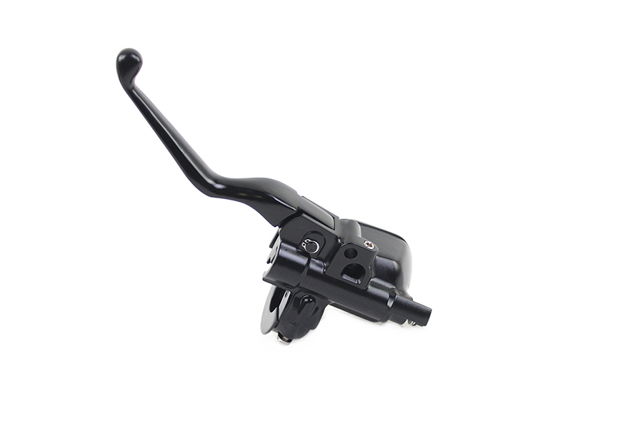 Front Brake Master Cylinder Assembly Black fits Harley Davidson - Picture 2 of 4