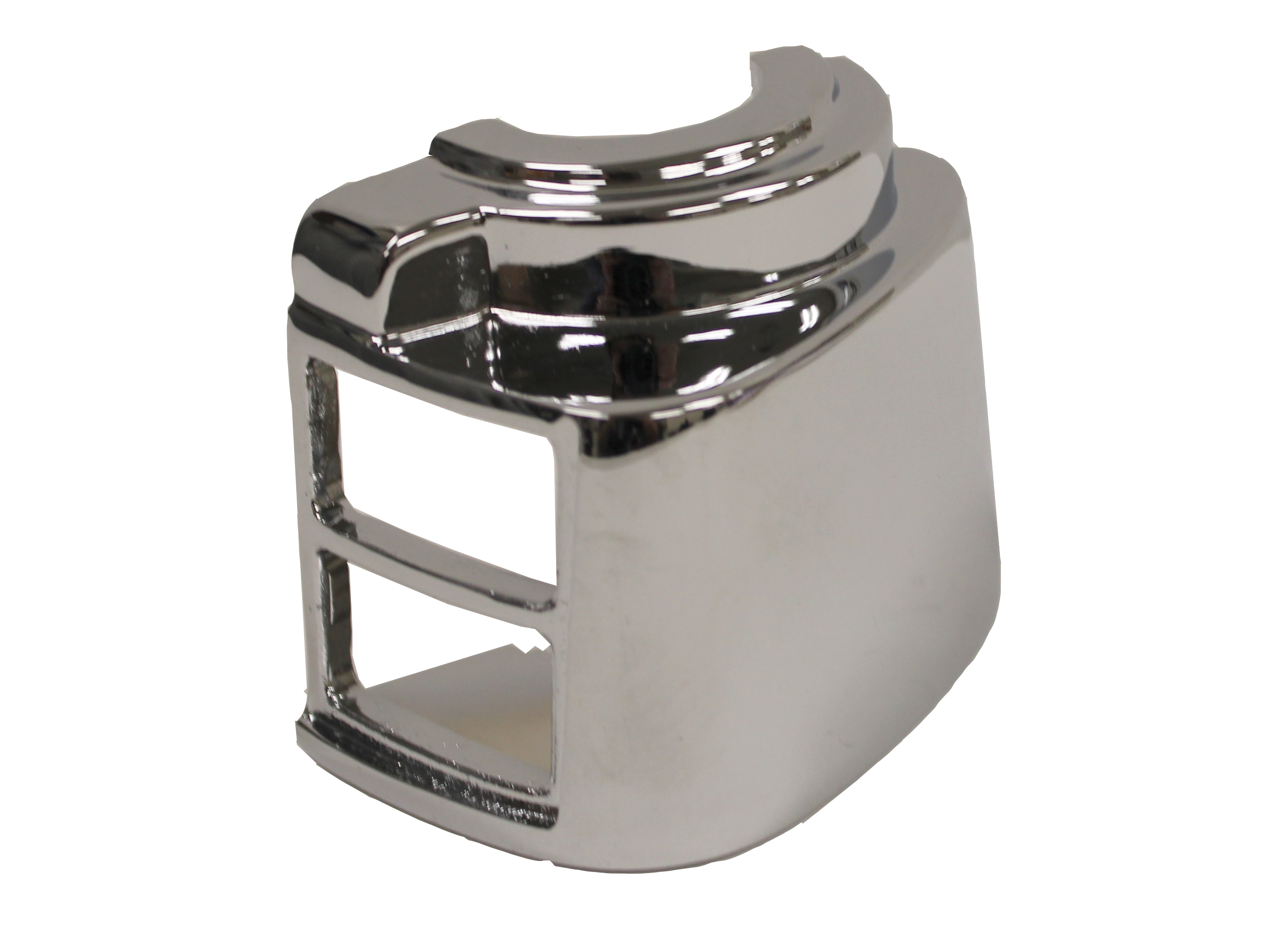 Handlebar Left Side Upper Switch Housing Chrome