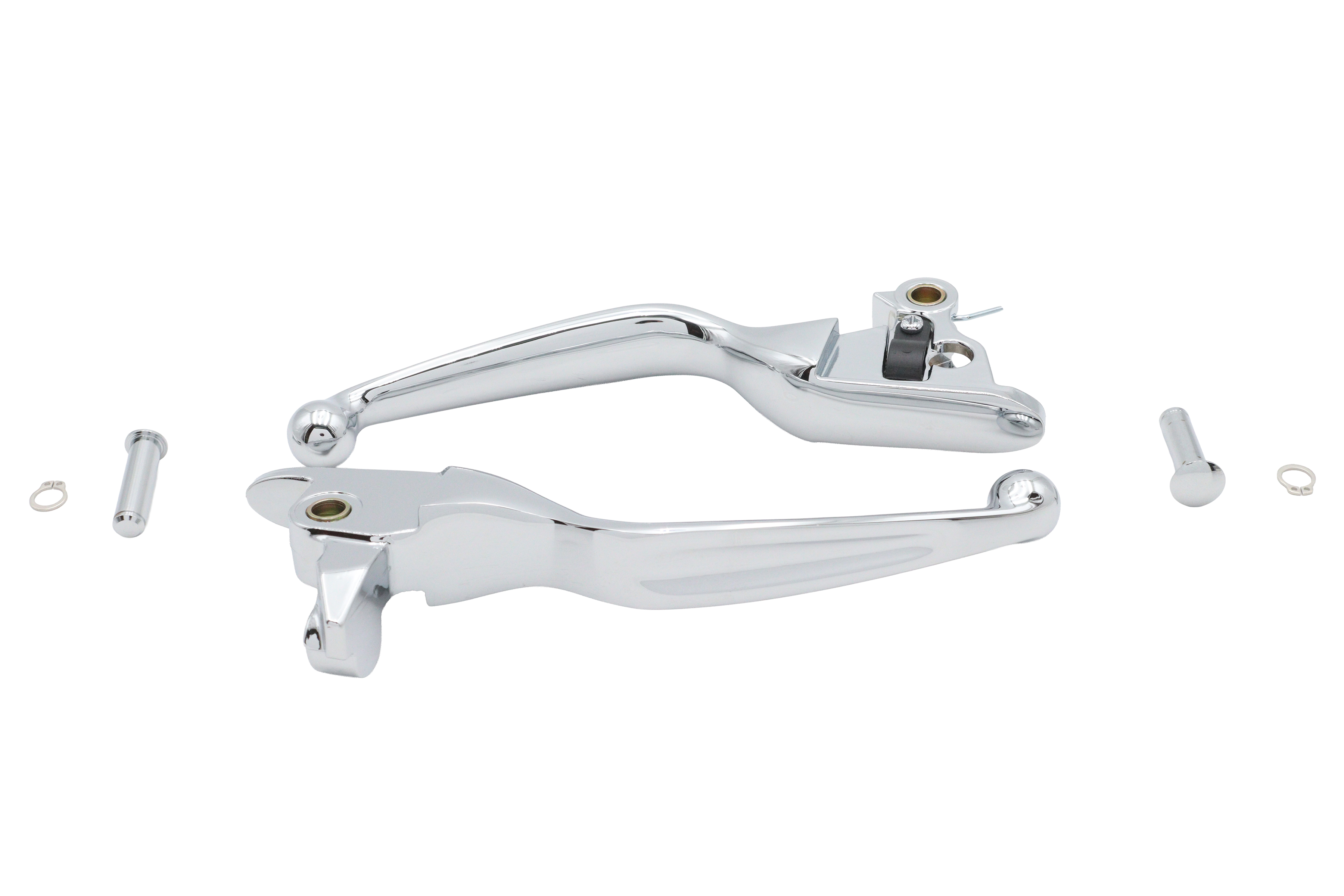 M8 Brake and Clutch Lever Set Chrome
