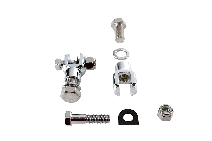 Footpeg Mount Yoke Set Chrome