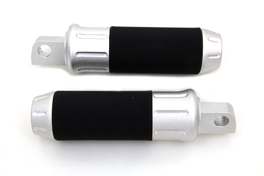Chrome Shot Peened Style Footpeg Set