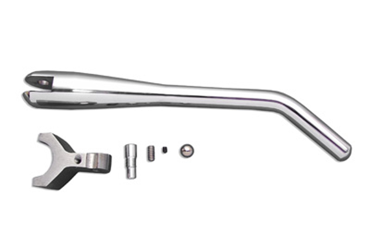 Chrome Kickstand Assembly Weld-On Type