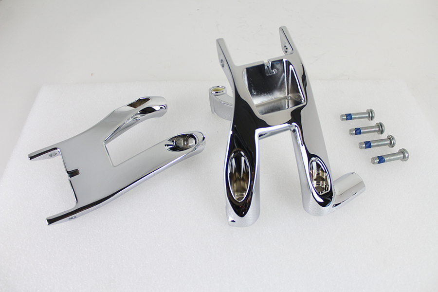 OE Chrome Driver Footboard Mount Kit