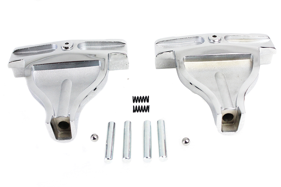 Passenger Footboard Support Set Chrome