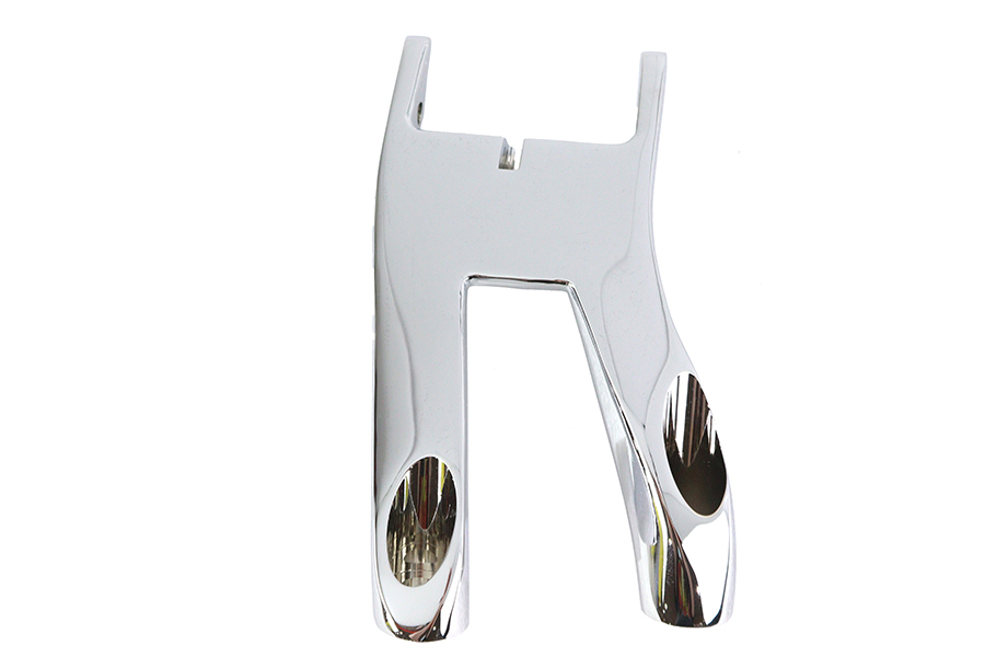 M8 Right Bracket Footboard Mount Chrome