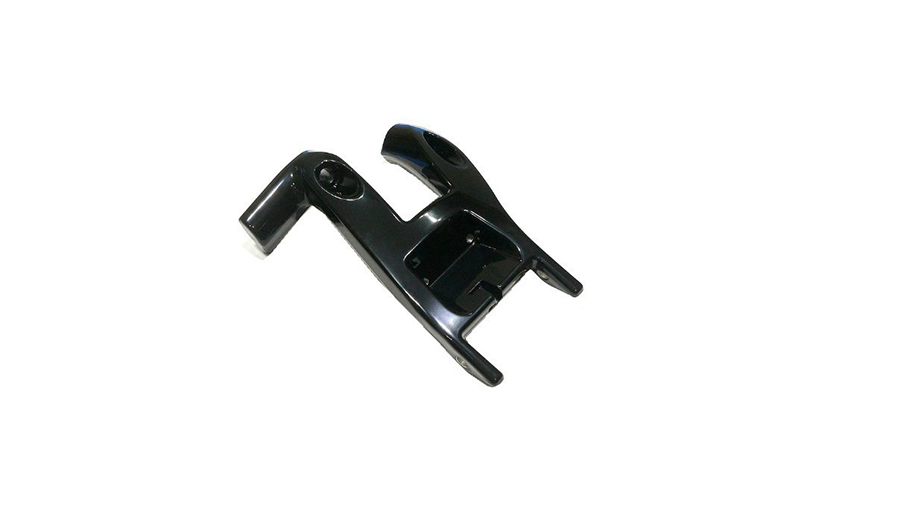 M8 Left Bracket Footboard Mount Black