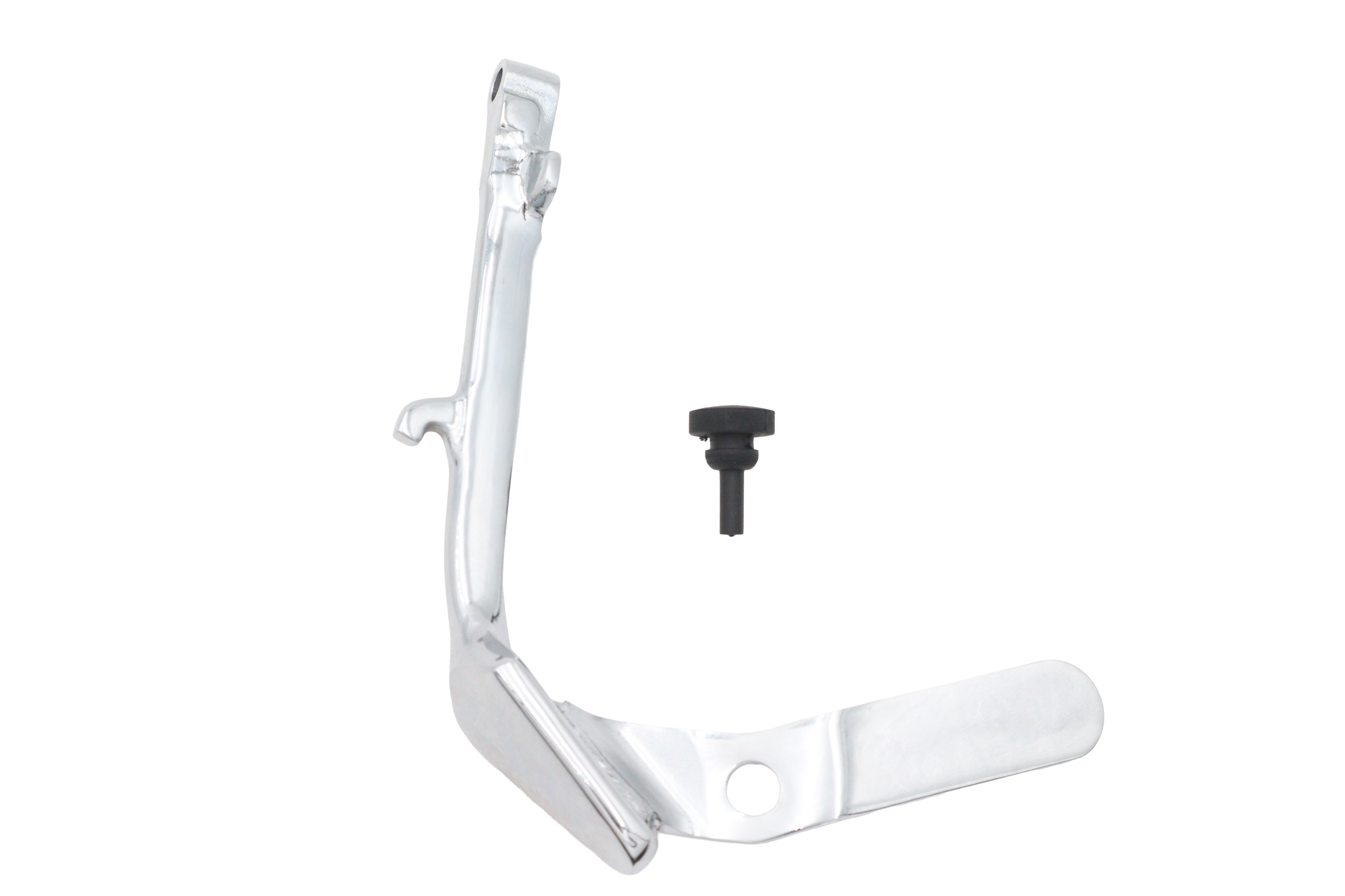 M8 Kickstand Chrome +1" Over Stock
