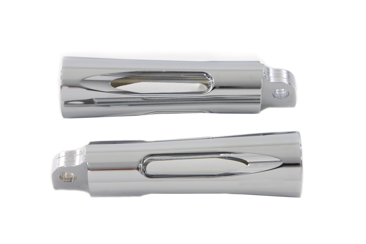 Chrome Milled Style Footpeg Set