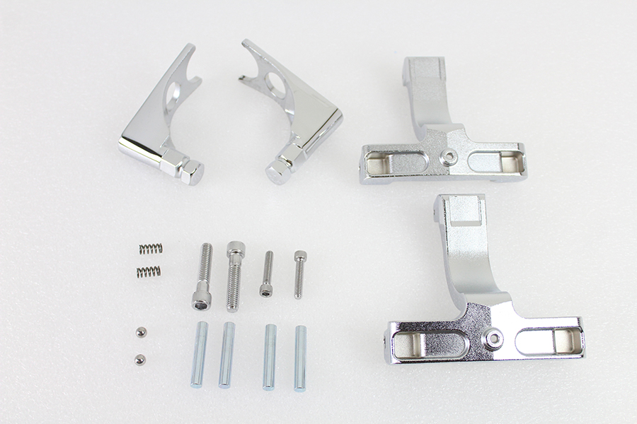 Chrome Passenger Footboard Mount Kit
