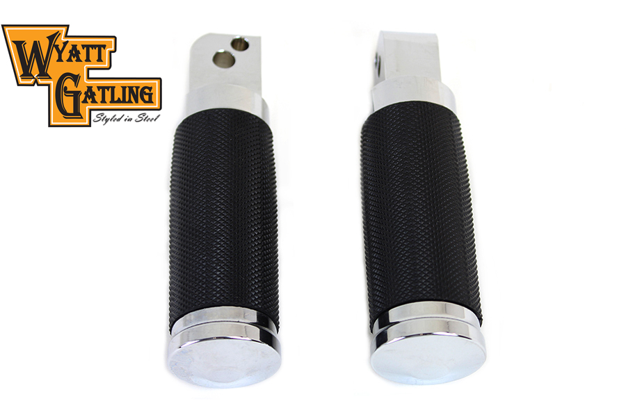 Wyatt Gatling 2018 Chrome Passenger Footpeg Set